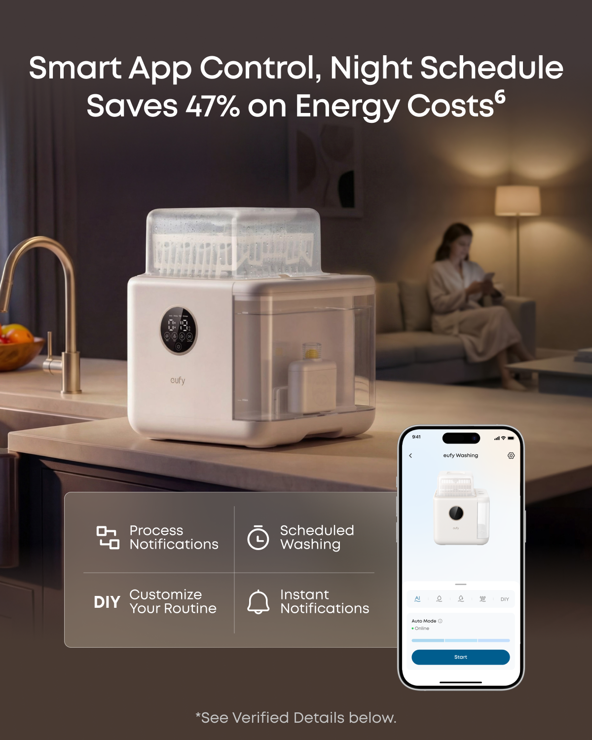 Máy rửa bình sữa eufy S1 Pro